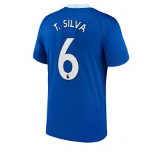 Chelsea Thiago Silva #6 Hjemmedrakt 2022-23 Kortermet